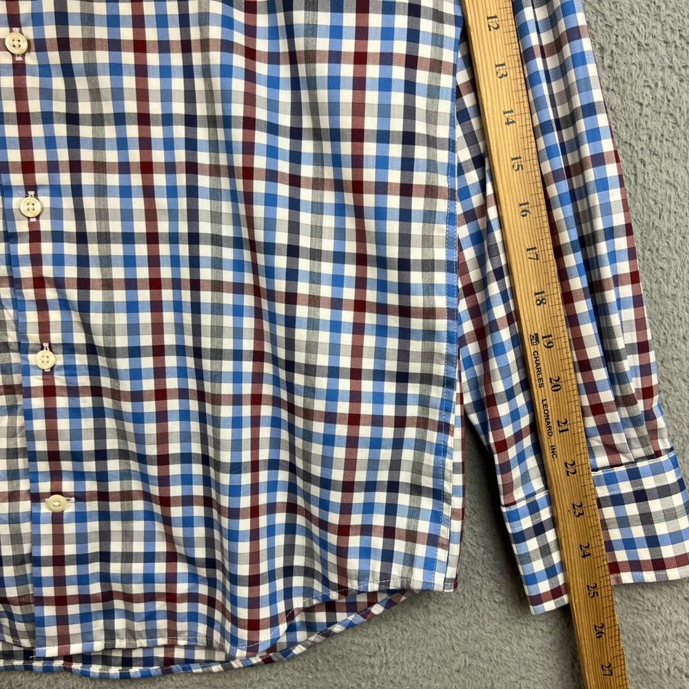 Peter Millar Mens Medium Performance Check Button… - image 6